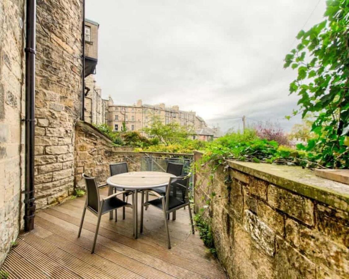 Beautiful City Centre Georgian 4 Bed Townhouse With Private Garden Edinburgh Eksteriør bilde